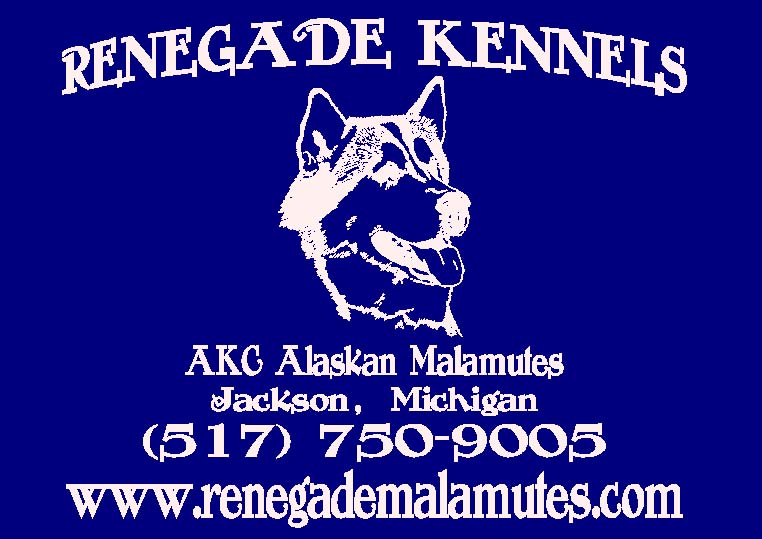(image for) Renegade Kennels Business Lettering